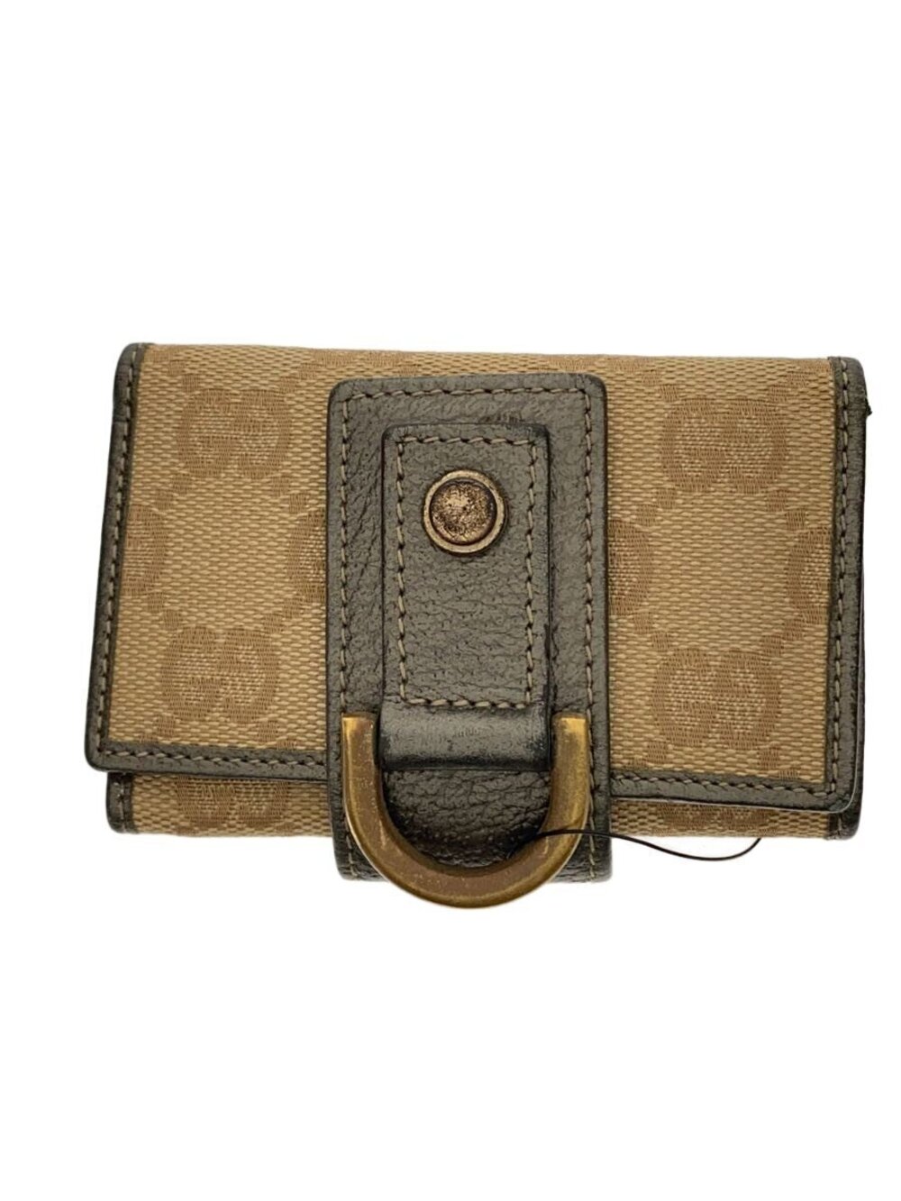 Gucci Key Case Wallet GG Canvas Brown